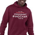 It's The Peppermint Mocha For Me (Men's Hoodie)