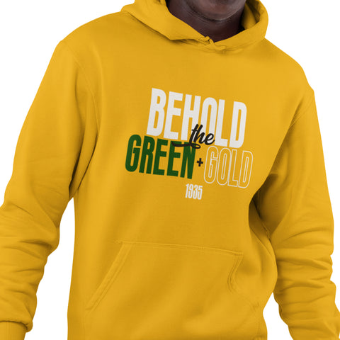 Behold The Green & Gold (Men's Hoodie)