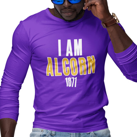 I AM ALCORN - Alcorn State University - (Men's Long Sleeve)