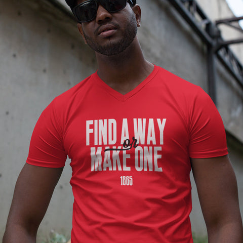 Find A Way, Or Make One (Men's V-Neck)