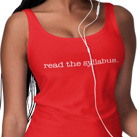Read The Syllabus (Women's Tank)