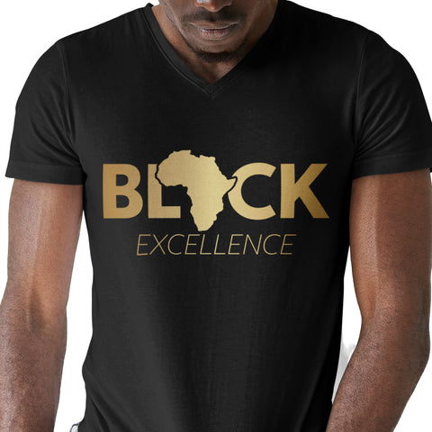 Black Excellence (Men's V-Neck)