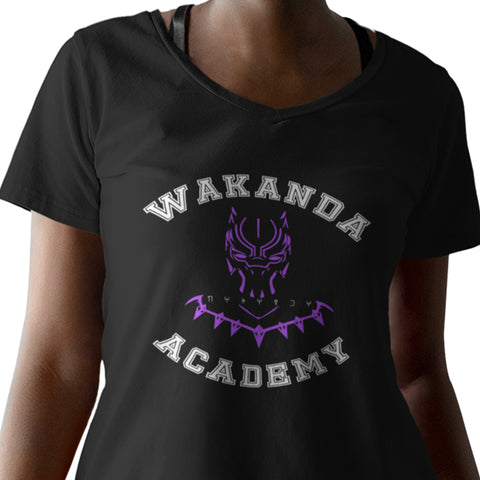 Wakanda Academy (Women's V-Neck)