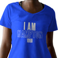 I AM HAMPTON - Hampton University (Women's V-Neck)