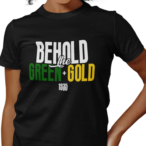 Behold The Green & Gold (Women's Short Sleeve)