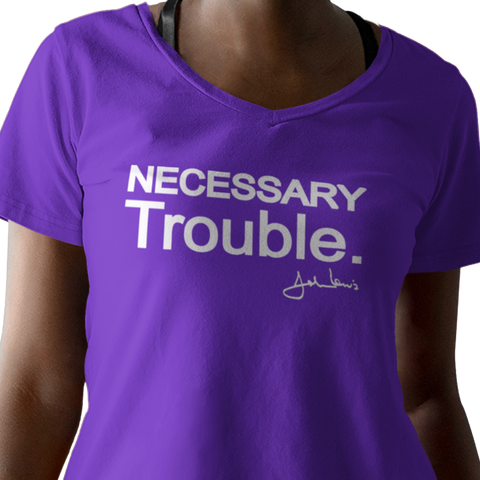 Necessary Trouble - Solid Edition (Women's V-Neck) - Rookie