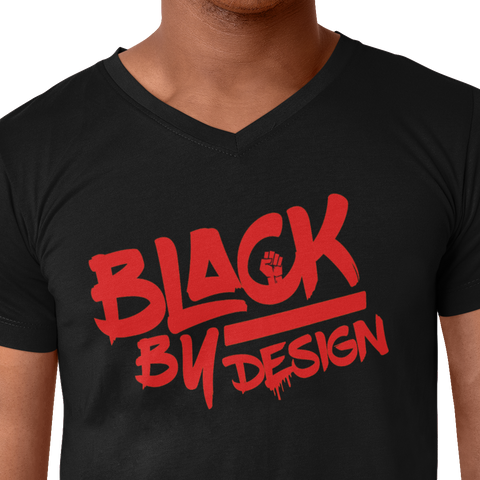 Black By Design (Men's V-Neck) - Rookie