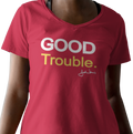 Good Trouble - Gold Edition (Women's V-Neck) - Rookie
