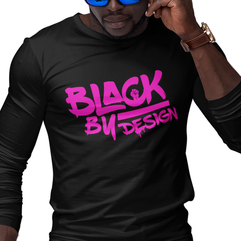 Black By Design (Men's Long Sleeve)