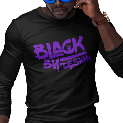 Black By Design (Men's Long Sleeve)