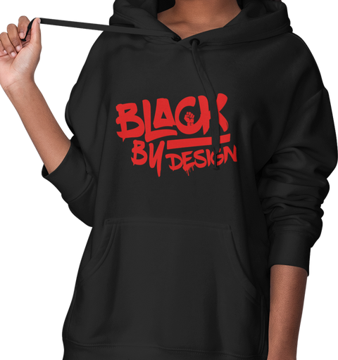 Black By Design (Women's Hoodie)