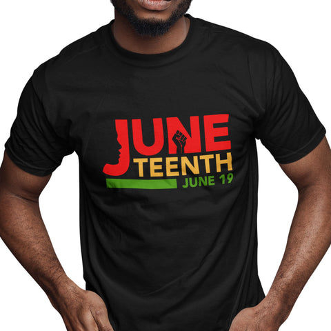 Juneteenth - NextGen - Pan African Letters (Men)