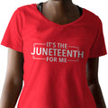 It's The Juneteenth For Me (Women's V-Neck)