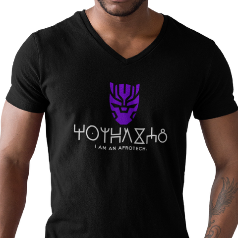 AfroTech (Men's V-Neck) - Rookie