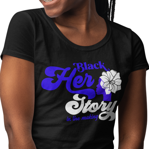 Black HerStory D9 Black-Tee  (Women) - Rookie