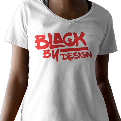 Black By Design (Women's V-Neck) - Rookie