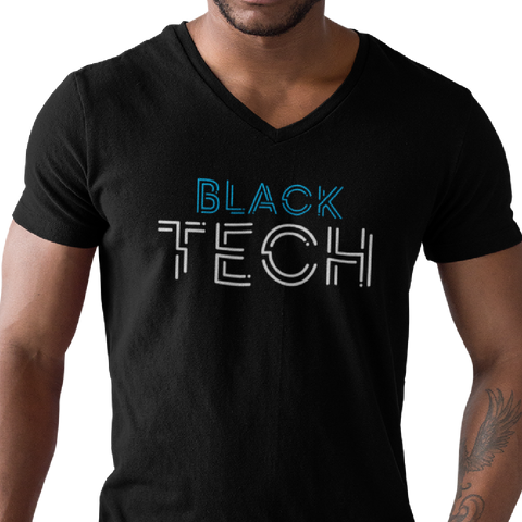 Black Tech (Men's V-Neck) - Rookie