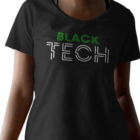 Black Tech (Women's V-Neck) - Rookie