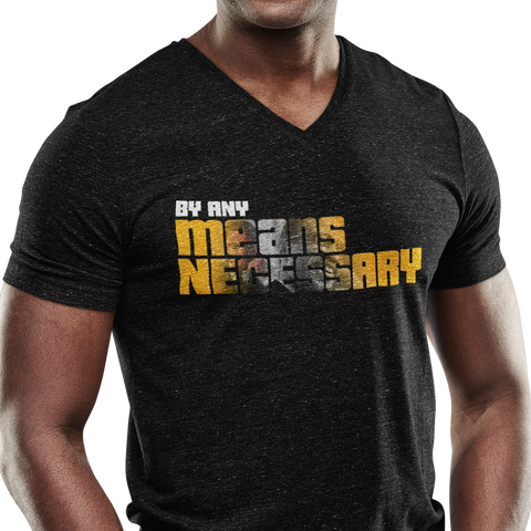 By Any Means Necessary (Men's V-Neck)