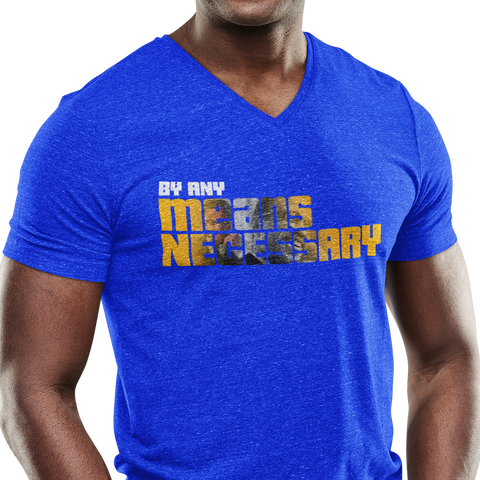 By Any Means Necessary (Men's V-Neck)