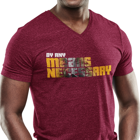 By Any Means Necessary (Men's V-Neck)