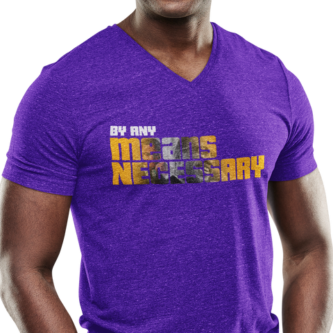 By Any Means Necessary (Men's V-Neck)