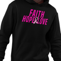 Faith, Hope, & Love (Men's Hoodie) - Rookie