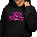 Faith, Hope, & Love (Women's Hoodie) - Rookie
