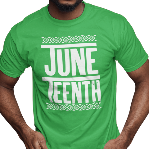 Juneteenth - White Letters (Men)