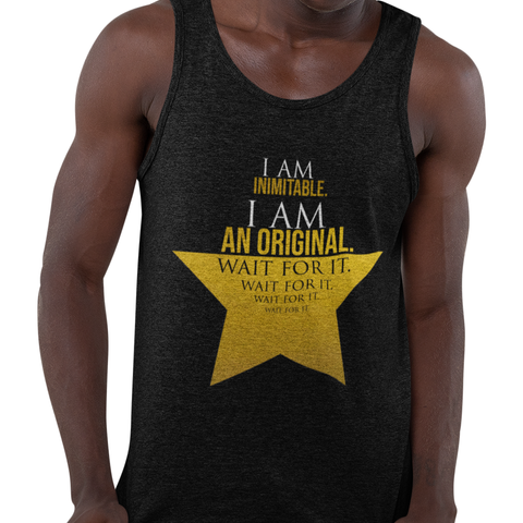 "Inimitable" Inspired by Hamilton - Special Edition Gold (Men's Tank)