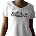 Juneteenth Is My Independence Day (Women's V-Neck)