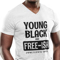 Young, Black, & Free-ish (Men's V-Neck)