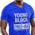 Young, Black, & Free-ish (Men's V-Neck)