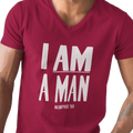 I Am A Man V-Neck (Men) - Rookie