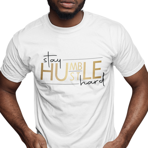 Stay Humble Hustle Hard (Men's Short Sleeve)