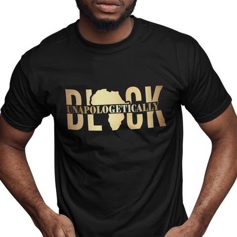 Unapologetically Black - African Edition (Men's Short Sleeve)
