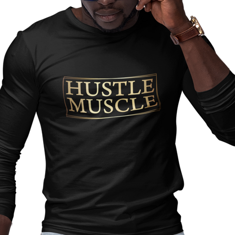 Hustle Muscle (Men's Long Sleeve)