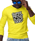 Super Proud Black Nerd (Men's Long Sleeve) - Rookie