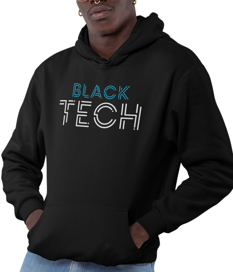 Black Tech Hoodie (Men) - Rookie