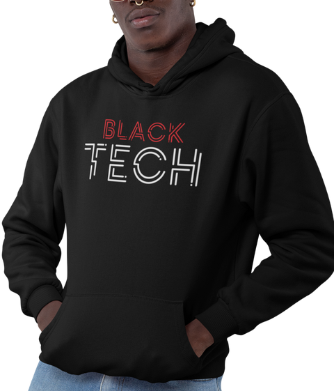 Black Tech Hoodie (Men) - Rookie