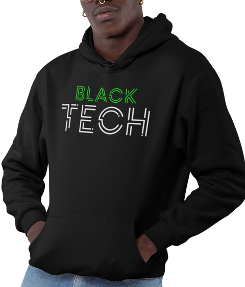 Black Tech Hoodie (Men) - Rookie