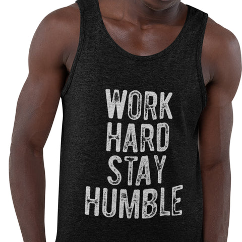 Work Hard, Stay Humble (Men's Tank)