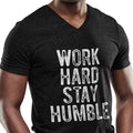 Work Hard, Stay Humble (Men's V-Neck)
