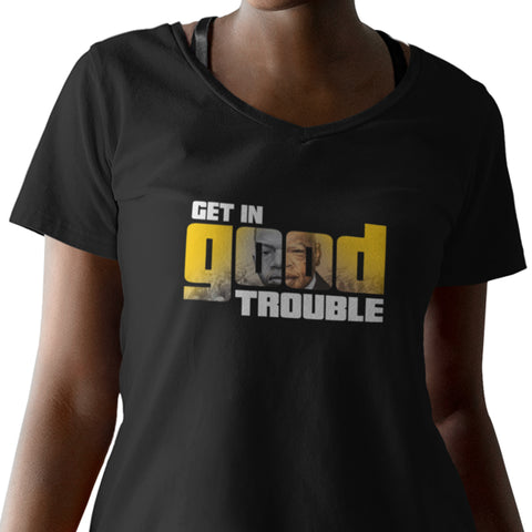 Good Trouble Anniversary Edition (Women's V-Neck)