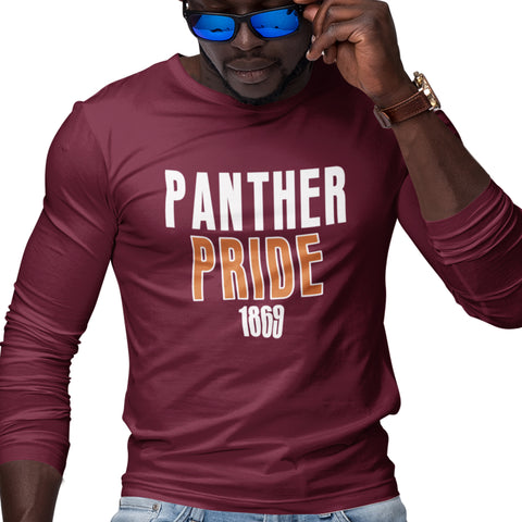 Panther Pride - Claflin University - (Men's Long Sleeve)