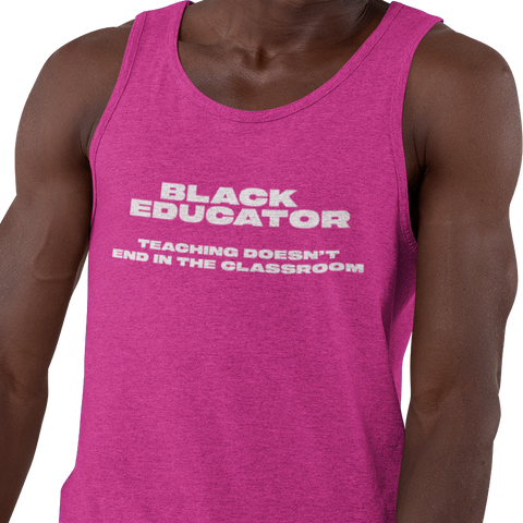 Black Educator (Men's Tank) - Rookie