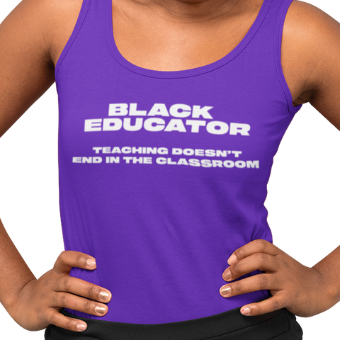 Black Educator (Women's Tank) - Rookie