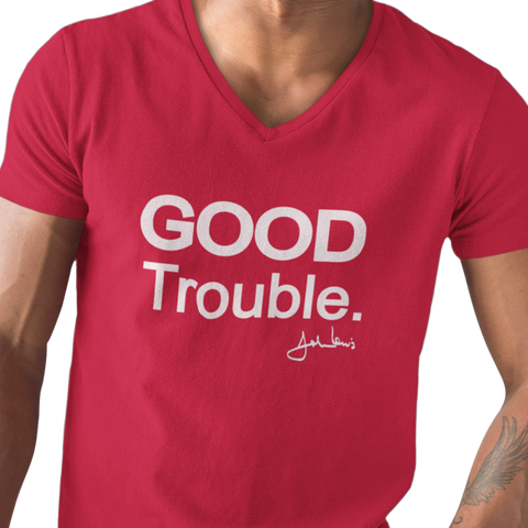 Good Trouble - Solid Edition (Men's V-Neck) - Rookie