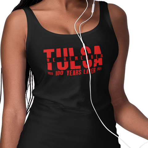 Tulsa Centennial -  Red (Women's Tank)