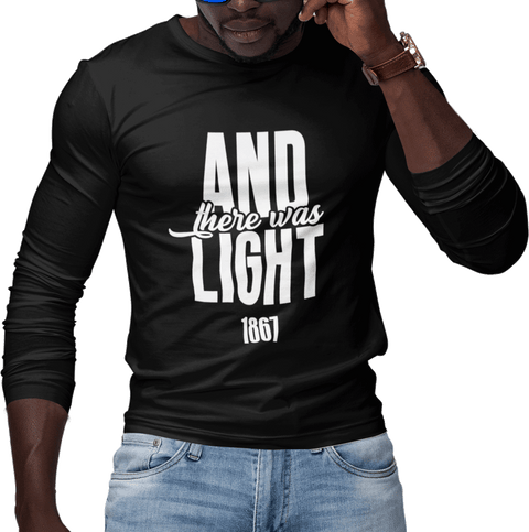 And There Was Light (Men's Long Sleeve)